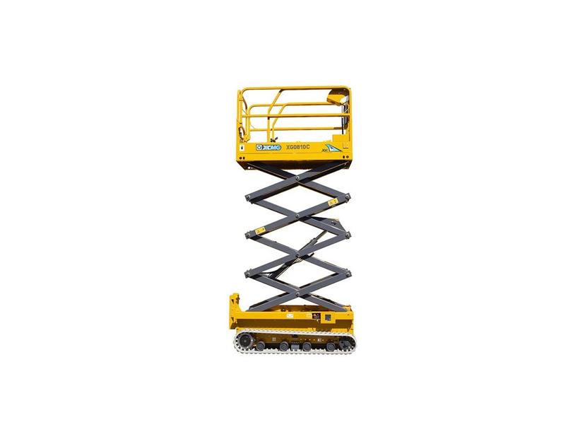 Plataforma de tijera eléctrica orugas XCMG XG0810C