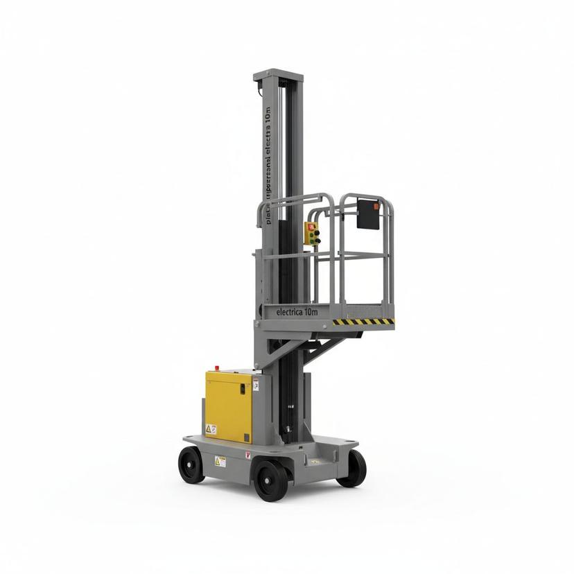 Plataforma Unipersonal Eléctrica 10m Vertical Interior