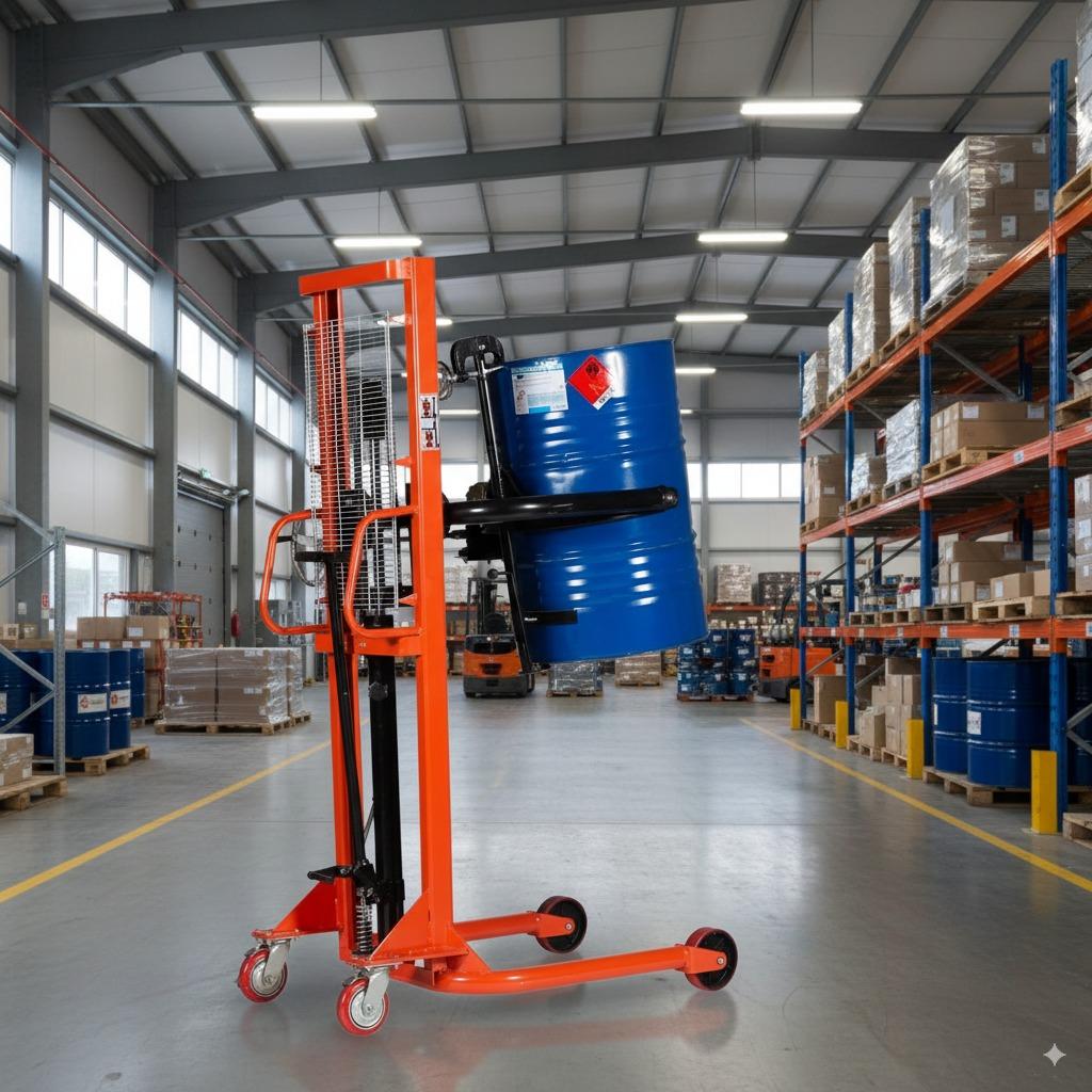 Volteador de bidones