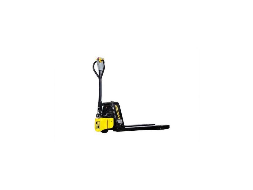 Transpaleta batería de litio conductor a pie Hyster PC1.5 Doble Batería