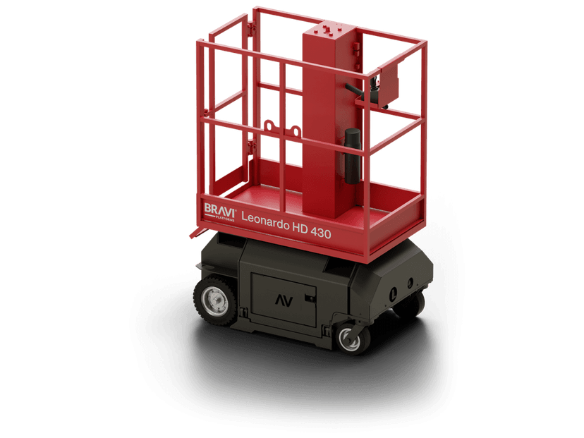 PLATAFORMA ELEVADORA BRAVI LEONARDO HD 430