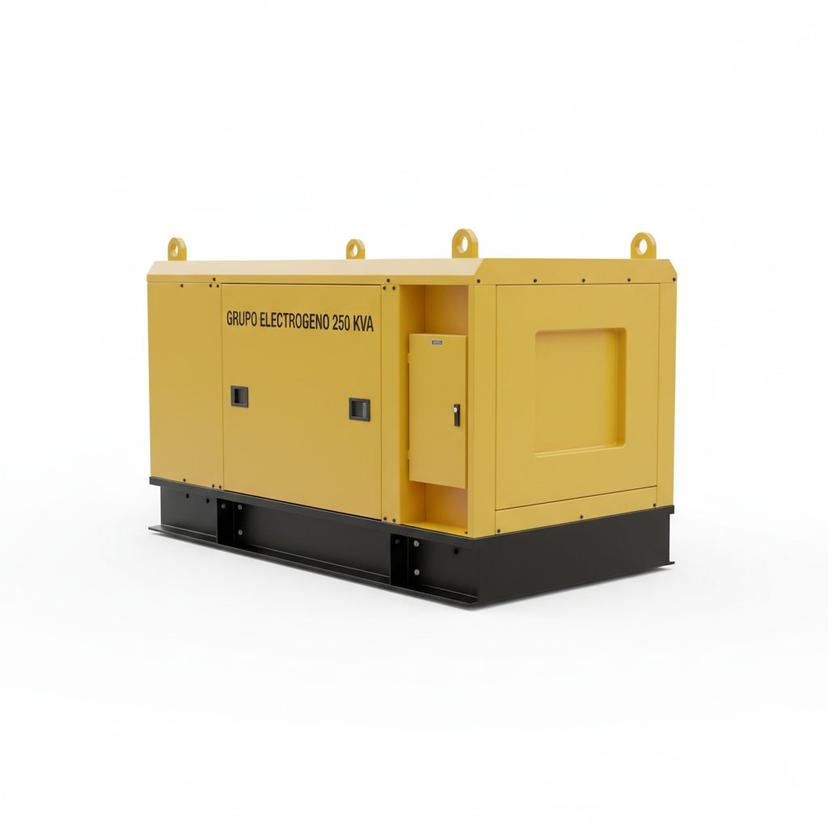 Grupo Electrógeno Diésel 250 kVA Industrial Insonorizado