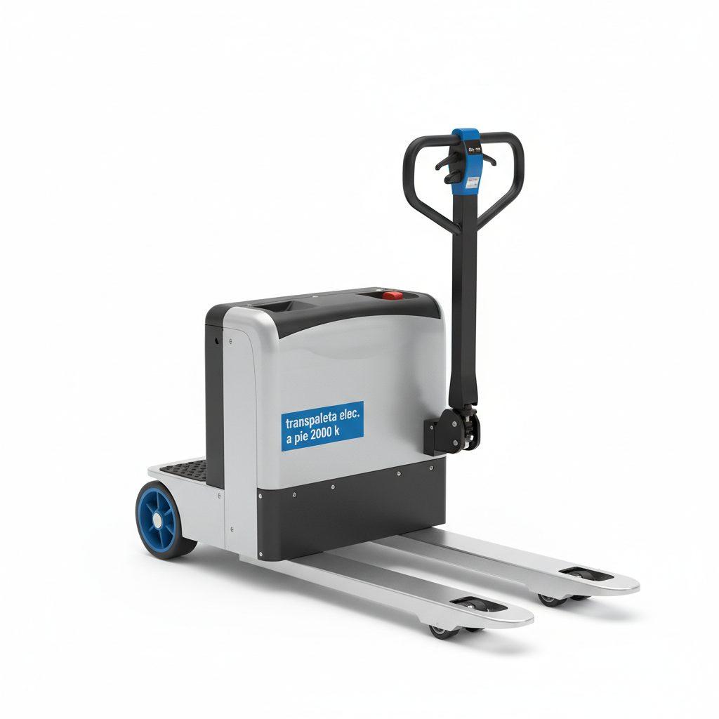 Alquiler de Transpaleta Eléctrica a Pie 2.000 kg