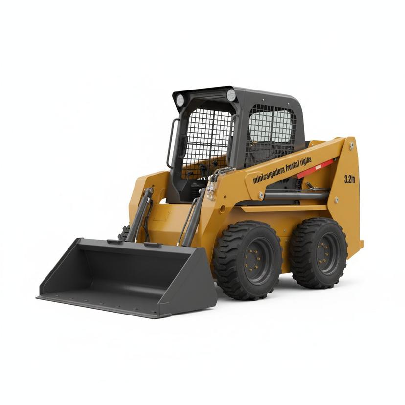 Minicargadora Frontal Rígida 3,2 Toneladas para Obra Intensiva