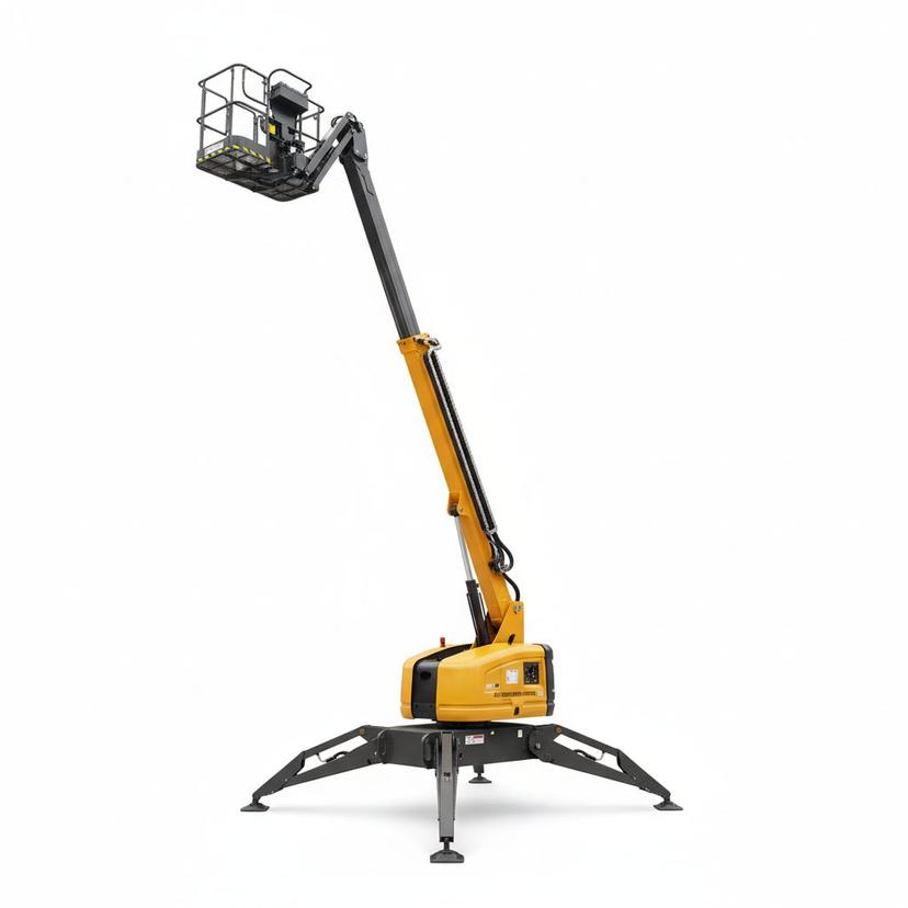 Plataforma Articulada Eléctrica 16m con jib