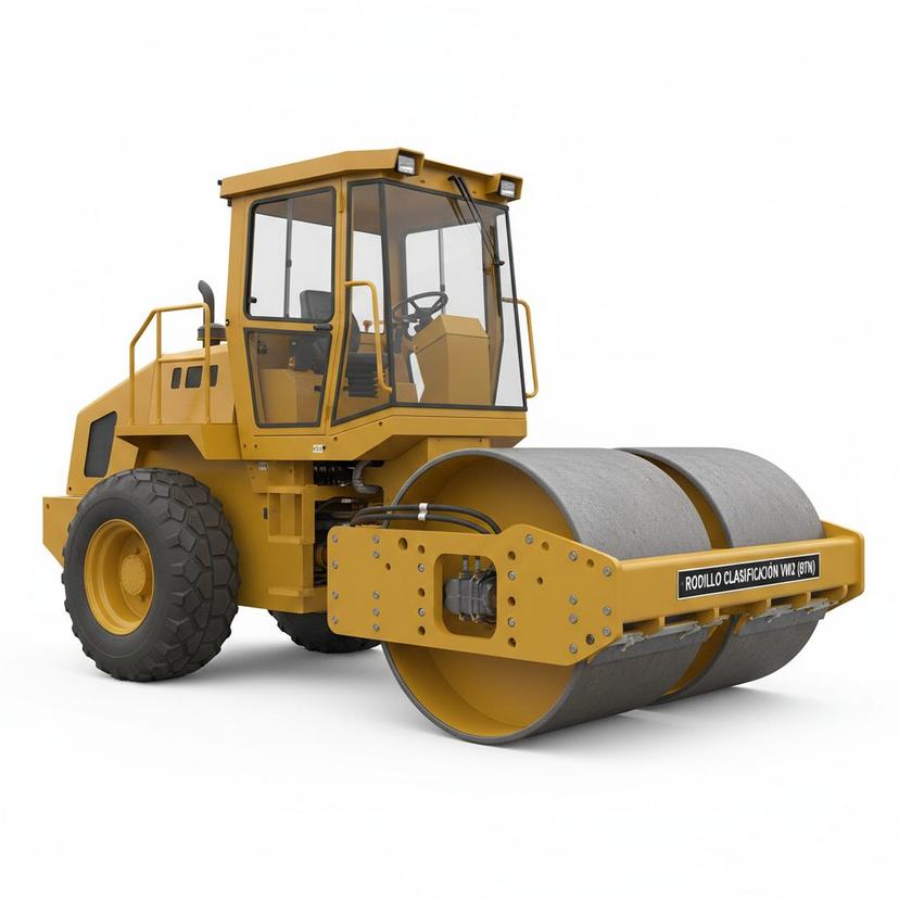 Rodillo Compactador Monocilíndrico VM2 de 8 Toneladas