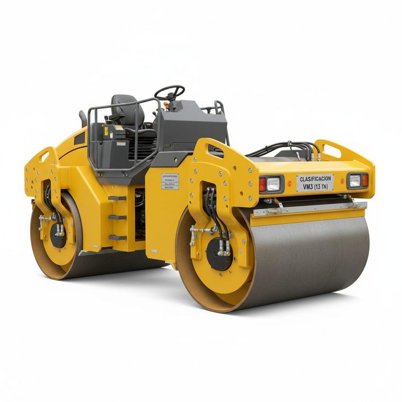 Rodillo Compactador Monocilíndrico VM3 de 13 Toneladas