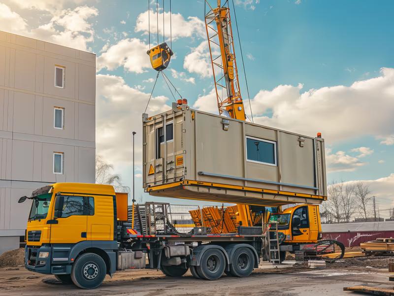 Renting de CASETAS, CONTENEDORES Y VALLAS DE OBRA
